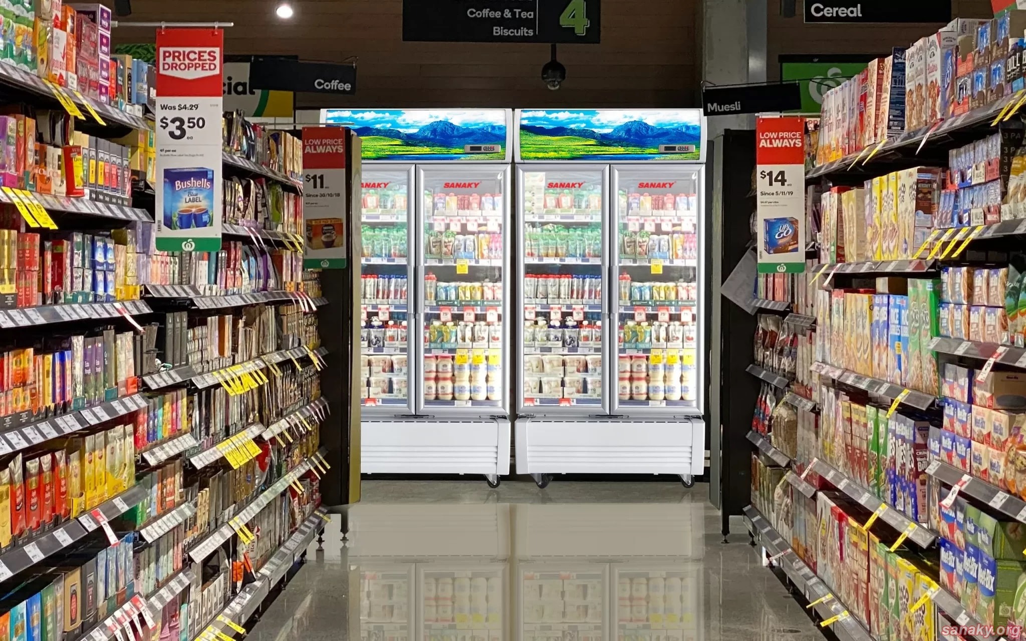 Tủ mát 2 cánh 900l Sanaky VH-1009HP